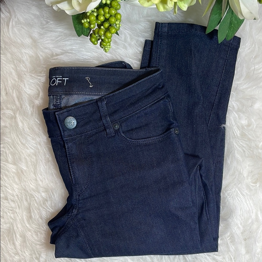 Ann Taylor LOFT Curvy Skinny Jeans